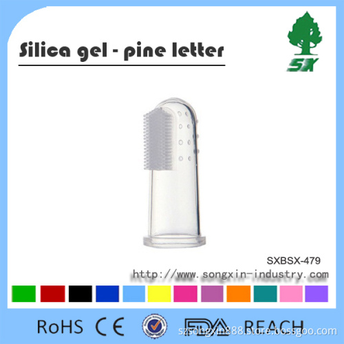 Transparent Finger Baby Toothbrush
